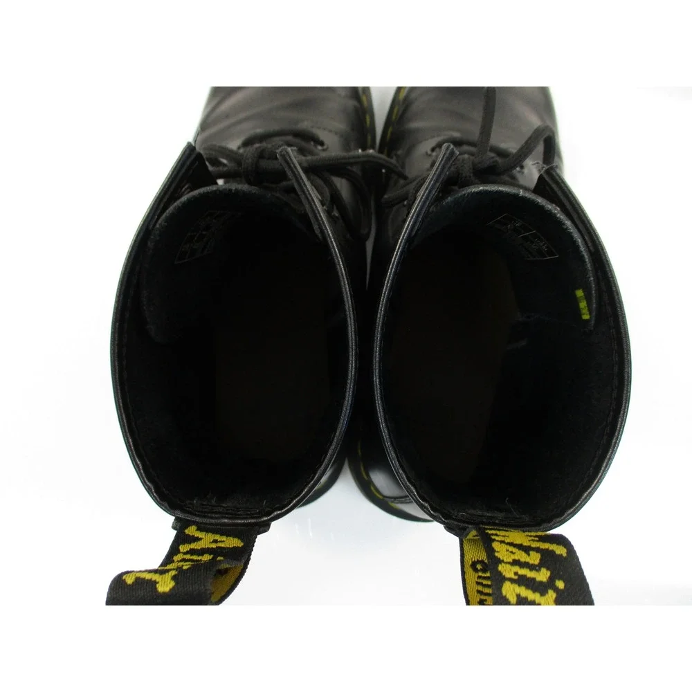 Dr. Martens 1460 Boots Mens 11 Black Leather 8-Eye Utility Classic Combat